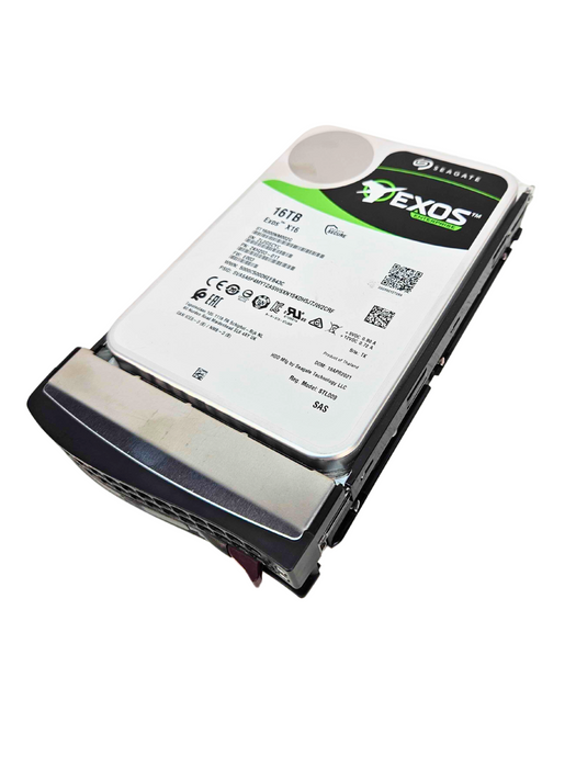 Seagate Exos X16 16TB SAS 12Gb/s 3.5" Enterprise HDD Hard Drive (ST16000NM002G)