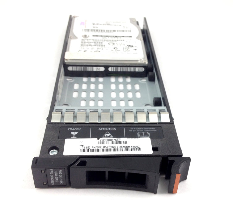 IBM STORWIZE V7000 600GB 10K 6GBPS SAS 2.5'' HARD DRIVE W/ TRAY (00Y2683)