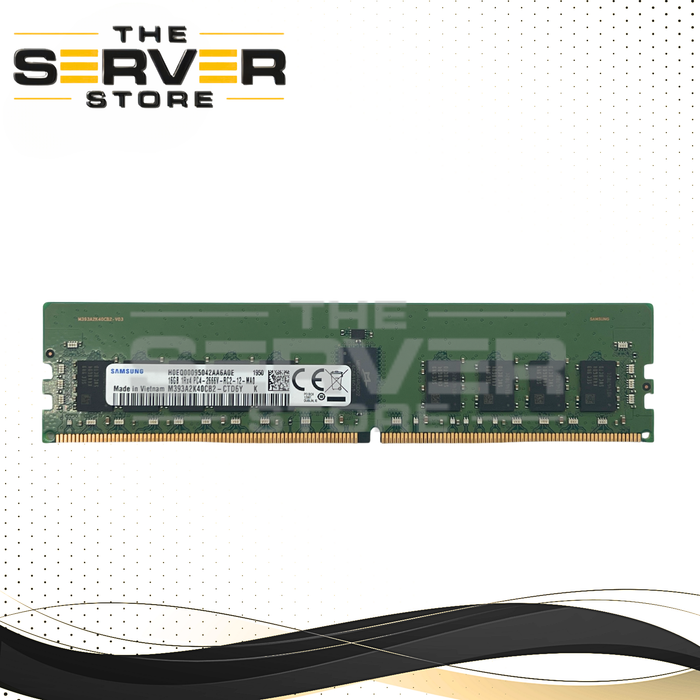 Samsung 16GB 1Rx4 DDR4-2666V PC4-21300 ECC Registered Memory M393A2K40CB2-CTD6Y