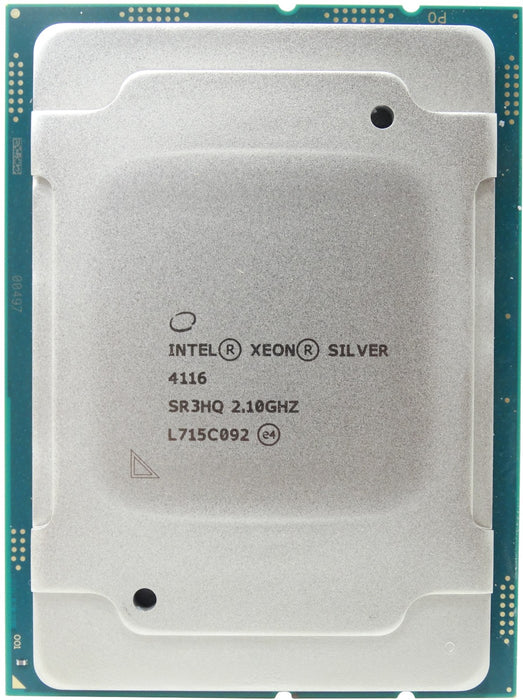 Intel Xeon Silver 4116 12-Core 2.1GHz LGA3647 Processor Grade A (872011-B21-CPUONLY)