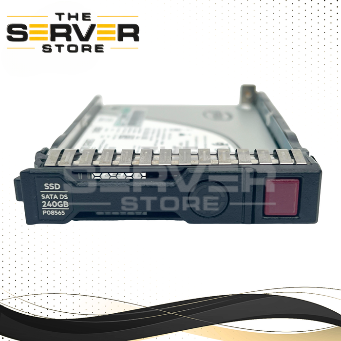 HPE 240GB SATA 6G RI SFF SC 2.5" SSD Intel S4510 SSDSC2KB240G8P VK000240GWTSV P05923-001 for HPE Server G8 G9 G10 (HPE SFF SC Tray Included)