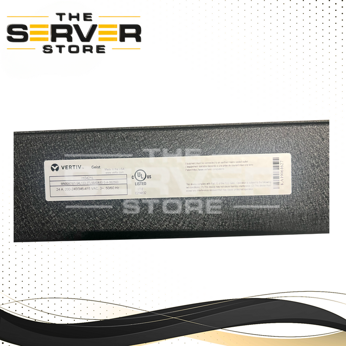 Vertiv PDU Rack I10421L 200-240/346-415 VAC 24A 50/60Hz MN00X7W1-54L133