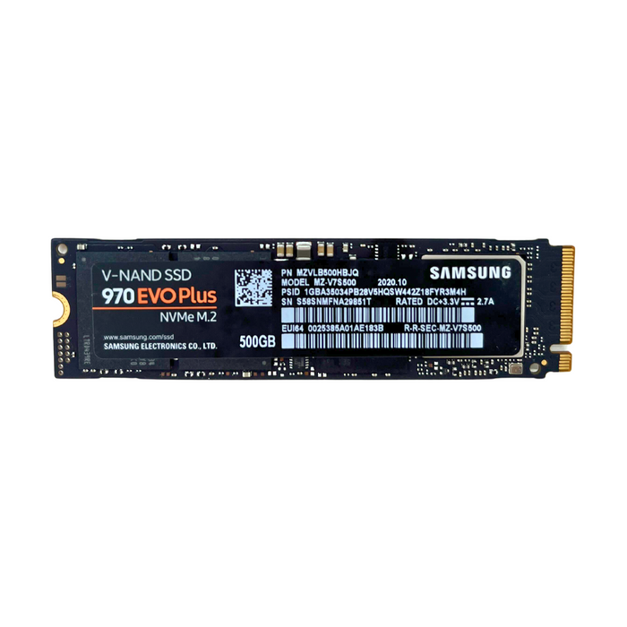 Samsung 970 EVO Plus 500GB NVMe M.2 V-NAND SSD Solid State Drive (MZVLB500HBJQ)