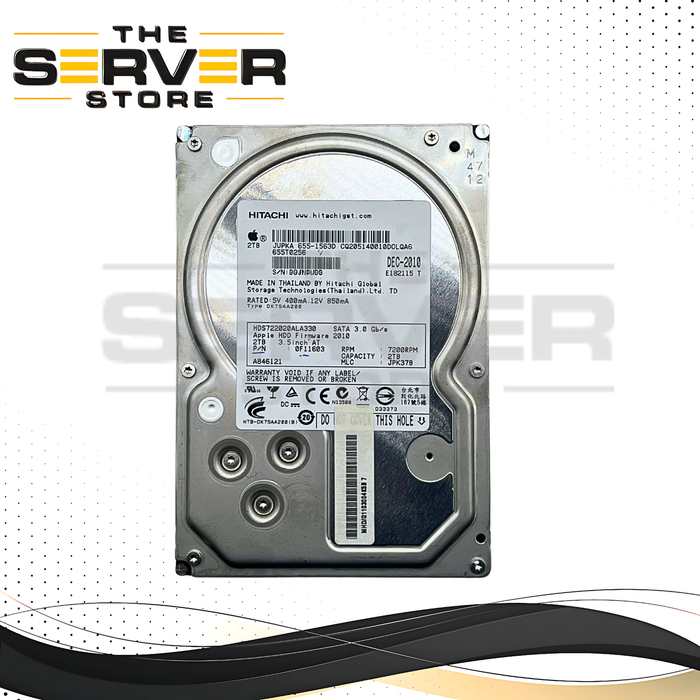 Hitachi 2TB SATA 6G 7.2K 3.5" HDD Deskstar 7K2000 HDS722020ALA330 JPK36B 0F11603