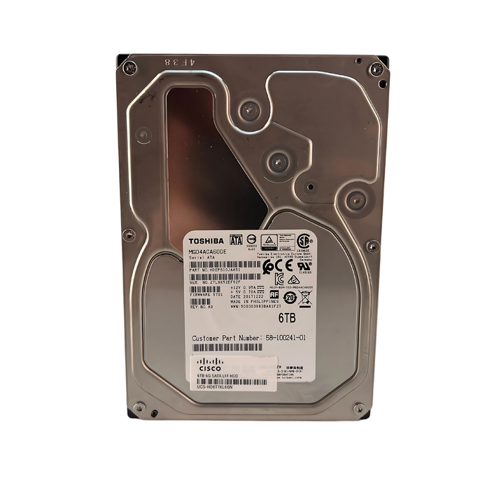 Cisco Enterprise 6TB 7.2K 6Gbps SATA 3.5" Hard Drive (UCS-HD6T7KL6GN)