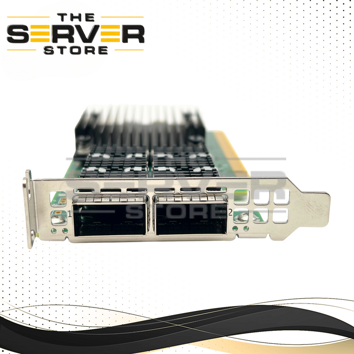 Dell Mellanox CX623106A ConnectX-6 DX 2 Port 100GbE QFSFP56 PCIe Network Card ( NIC ) 0F6FXM F6FXM