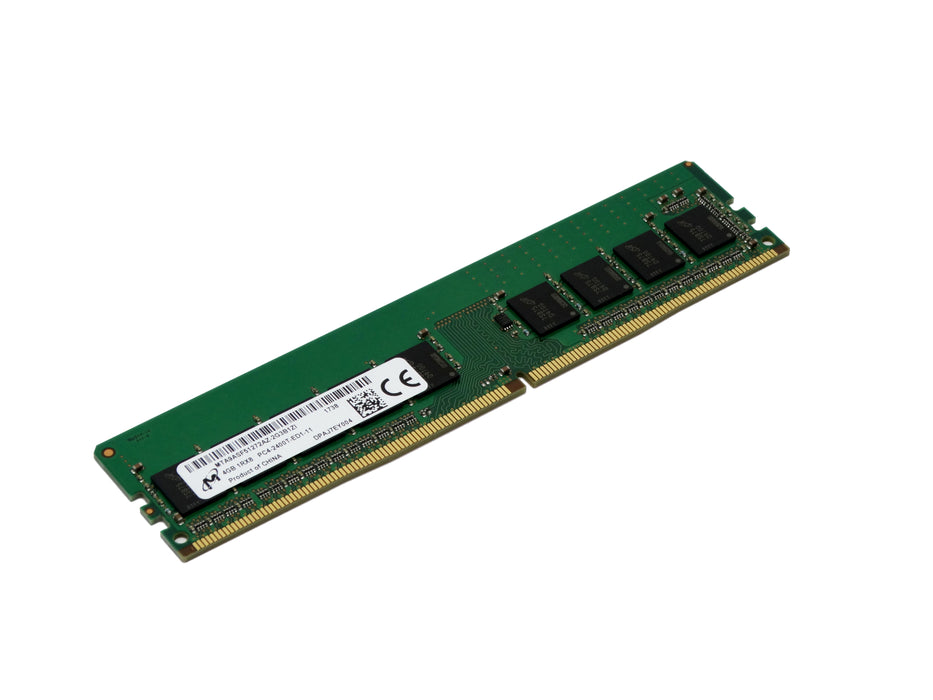 Micron 4GB 1RX8 PC4-19200 DDR4-2400MHz ECC Memory (MTA9ASF51272AZ-2G3B1)