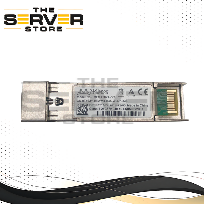 Dell Mellanox 10GbE SFP+ SR Optical Transceiver Module T16JY 0T16JY