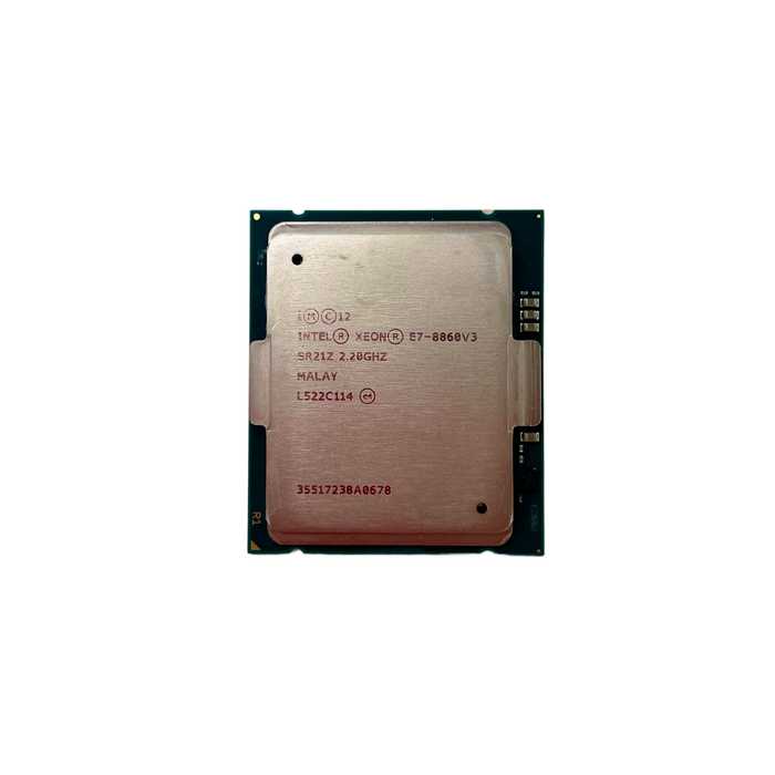 Intel Xeon E7-8860 V3 16-Core 2.2GHz 9.60GT/s QPI 40MB L3 Cache Socket LGA2011 Processor (E7-8860 V3)