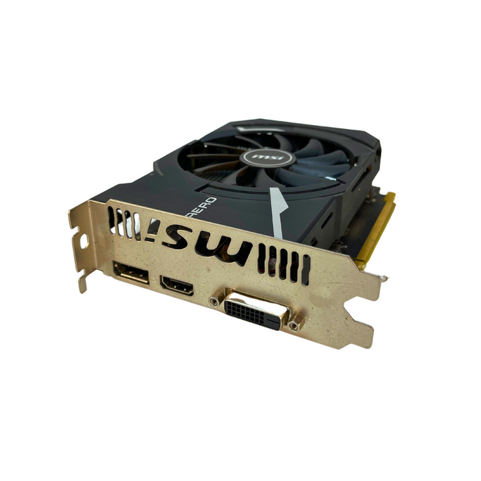 MSI GeForce GTX 1050 Ti AERO ITX 4G OC GPU Graphic Card (GTX 1050 Ti)