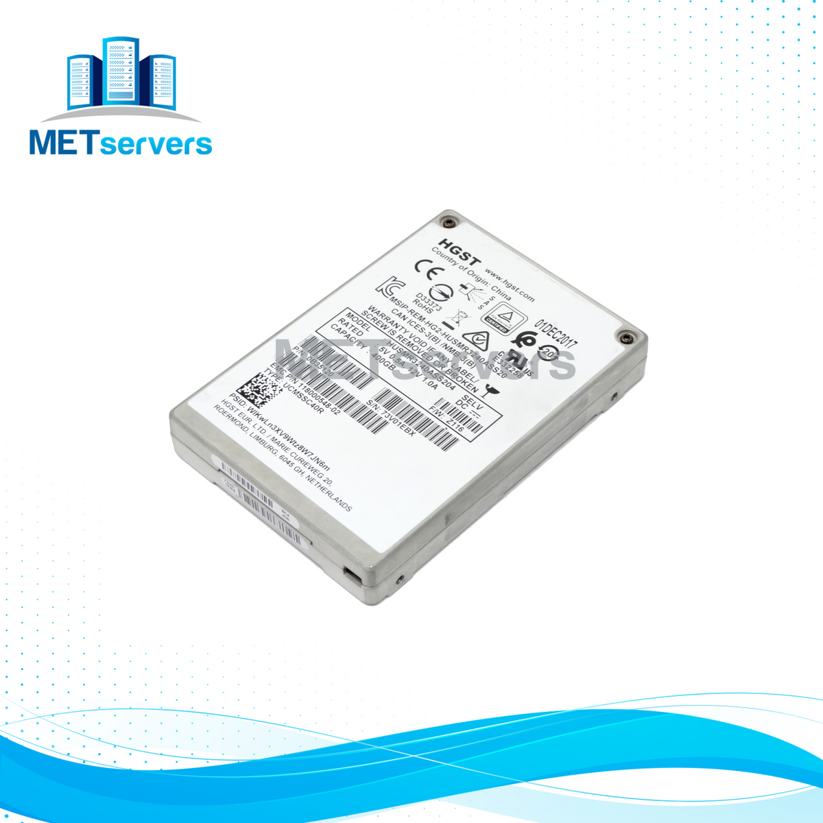 HGST EMC 400GB 12Gbps SAS 2.5â?? SFF MLC SSD Solid State Drive (118000 ...
