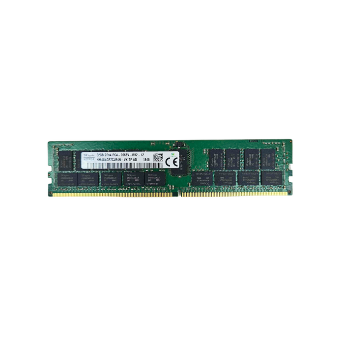 Hynix 32GB 2Rx4 PC4 -2666V DDR4 ECC REG Memory (HMA84GR7CJR4N-VK)