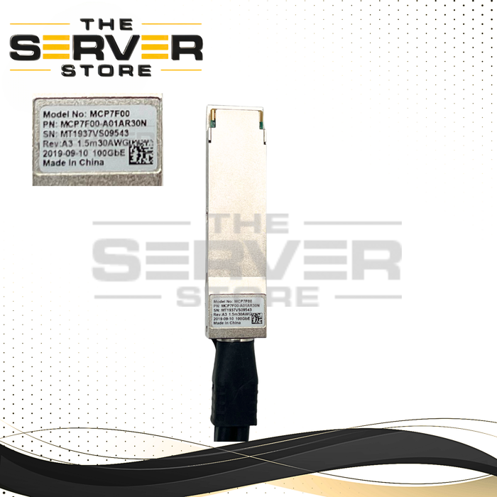 Mellanox DAC Splitter Cable Ethernet 100GbE to 4x25GbE 1.5M MCP7F00-A01AR30N