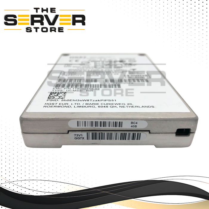 Dell EMC HGST 400GB 12Gb/s SAS 2.5" MLC SSD 0B35346 HUSMR3240ASS205 118000569-02