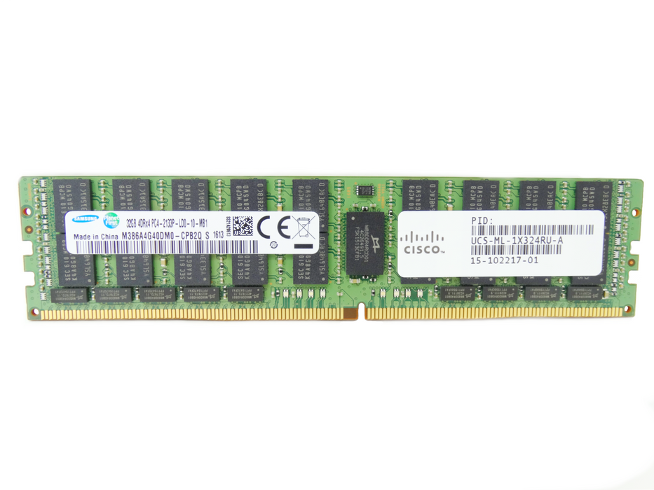 Cisco 32GB 4DRx4 PC4-2133P-L DDR4 LRDIMM ECC REG Memory (M386A4G40DM0-CPB-3rdParty)