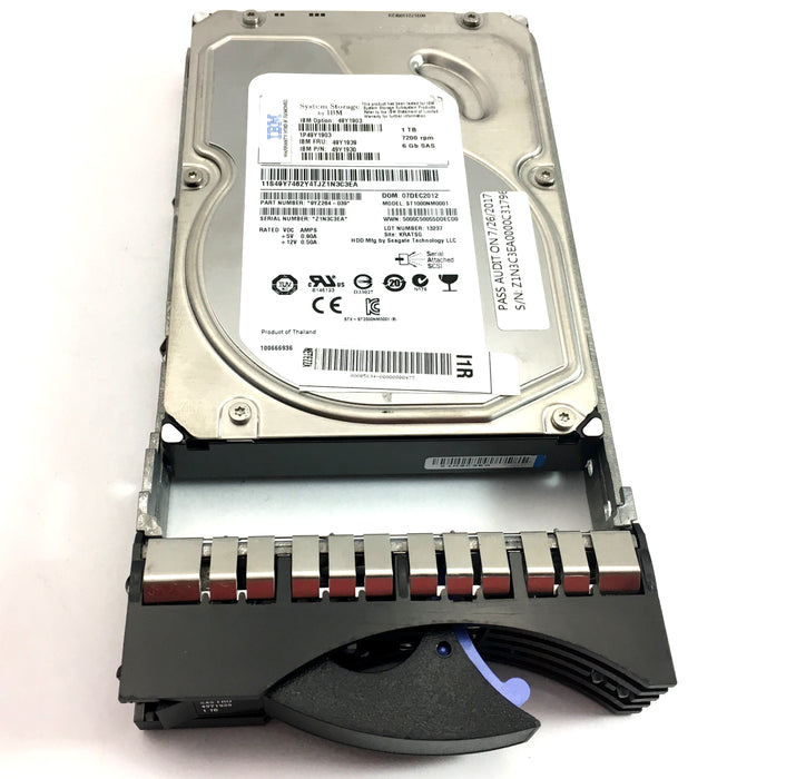 IBM 1TB 7.2K SAS 6GB 3.5'' Hard Drive (9YZ264-039)