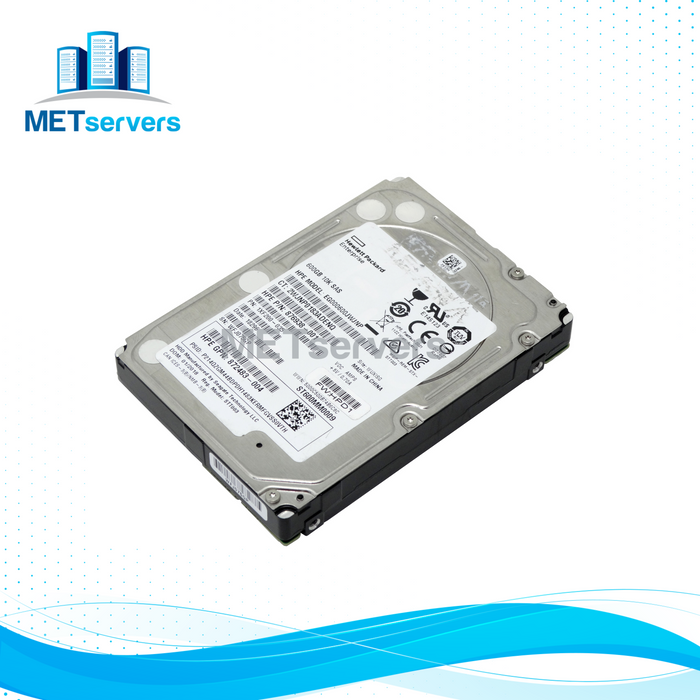 HP Enterprise 600GB 10K RPM 12Gbps SAS 2.5'' SFF HDD Hard Drive (876938-001)