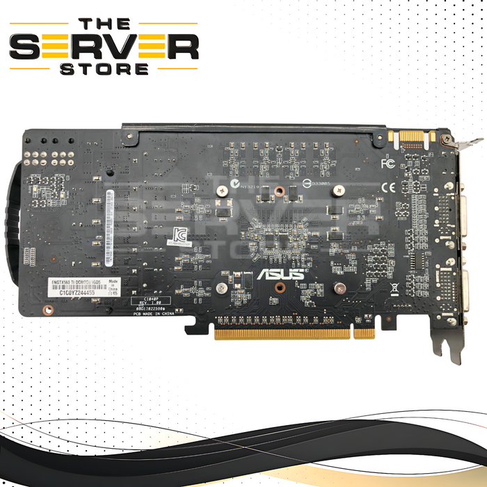 ASUS NVIDIA GeForce GTX 560 Ti 1GB GDDR5 384 Cores DirectCU II Gaming Graphics Card. DVI, Mini HDMI, VGA. PCIe 2.0 x16. P/N: GTX560 TI.