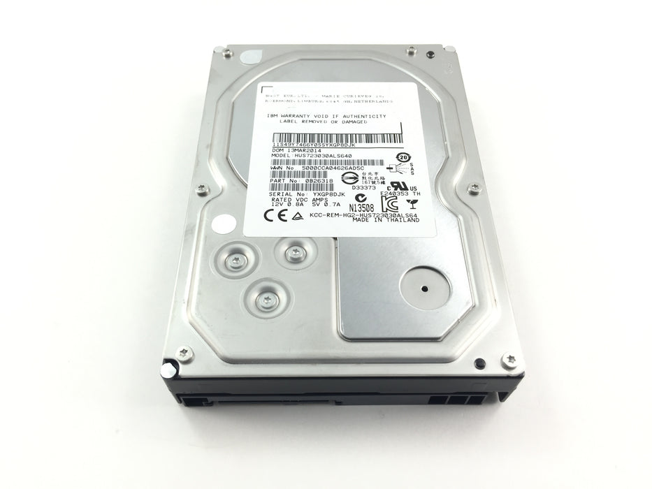 IBM 3Tb 7.2K 6Gbps SAS 3.5'' Hard Drive (49Y7466)