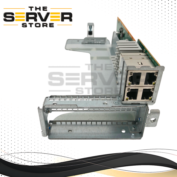 Supermicro 2U Ultra Riser Card with Onboard Quad-Port 10GBASE-T (Intel X550), 4x OCuLink NVMe Ports & 1x PCIe 3.0 x8 Slot. P/N: AOC-2UR6N4-I4XT.