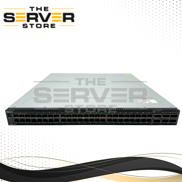 Dell EMC 48x 25GB SFP28 2xQSFP28-DD 4xQSFP28 Switch Airflow (R-F) S5248F-ON-R