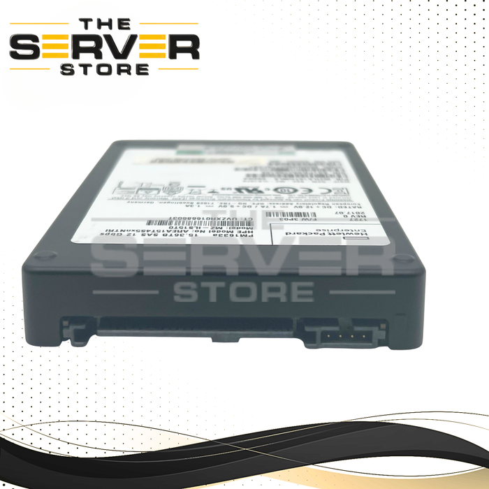 HPE 15.36TB SAS 12G RI SFF 2.5" 15mm SSD Samsung PM1633a Series MZ-ILS15T0 850333-002
