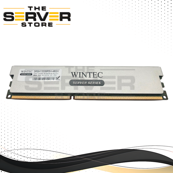 Wintec 8GB 2Rx4 PC3-10600R DDR3 1333MHz ECC REG Server RAM 3RSH13339R5H-48GH