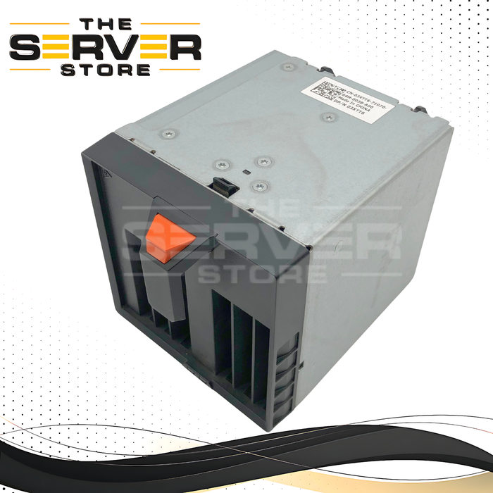 Dell Dual Rotor Rear Exhaust Cooling Fan, 12V, Hot-Swap, For PowerEdge VRTX Chassis. P/N: 3XTT6, 03XTT6.