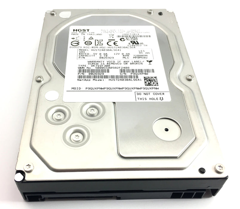 HGST ULTRASTAR 3TB 7.2K SAS 3.5'' HARD DRIVE (0B26929)