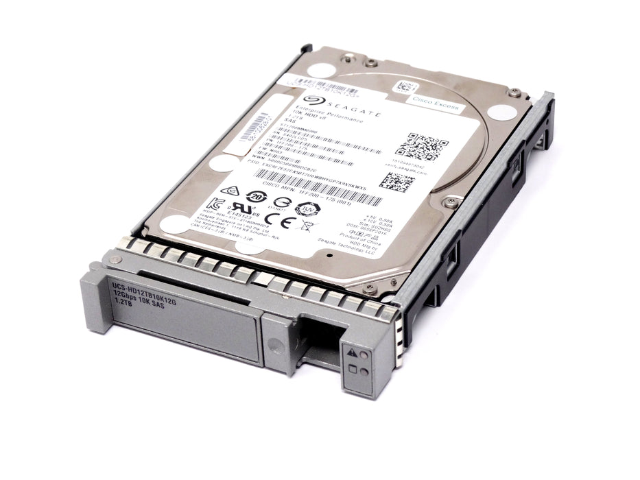 Cisco 1.2TB 10K 12Gbps SAS 2.5'' HDD Hard Drive w/ Tray (68-100628-01)