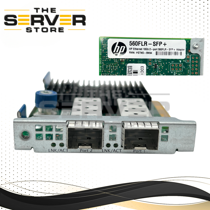 HPE Ethernet 560FLR-SFP+ 10Gb Dual Port Network Adapter 665241-001 669281-001