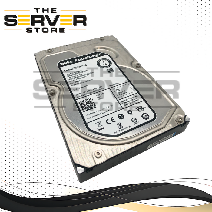 Dell EqualLogic 1TB 7.2K 6Gb/s SATA 3.5" Enterprise HDD ST1000NM0011 FX0XN