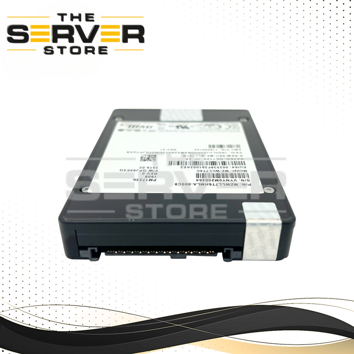 EMC Samsung PM1723b 7.68TB NVMe x4 SED U.2 2.5" SSD MZWLL7T6HMLA-000C9 MZ-WLL7T6C 118000742