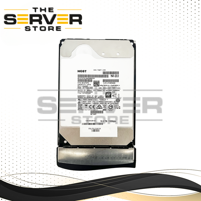 HGST 10TB SAS 12G 7.2K 3.5" HDD HUH721010AL5204 with Supermicro SC826 SC846 Tray (E-X4111A)