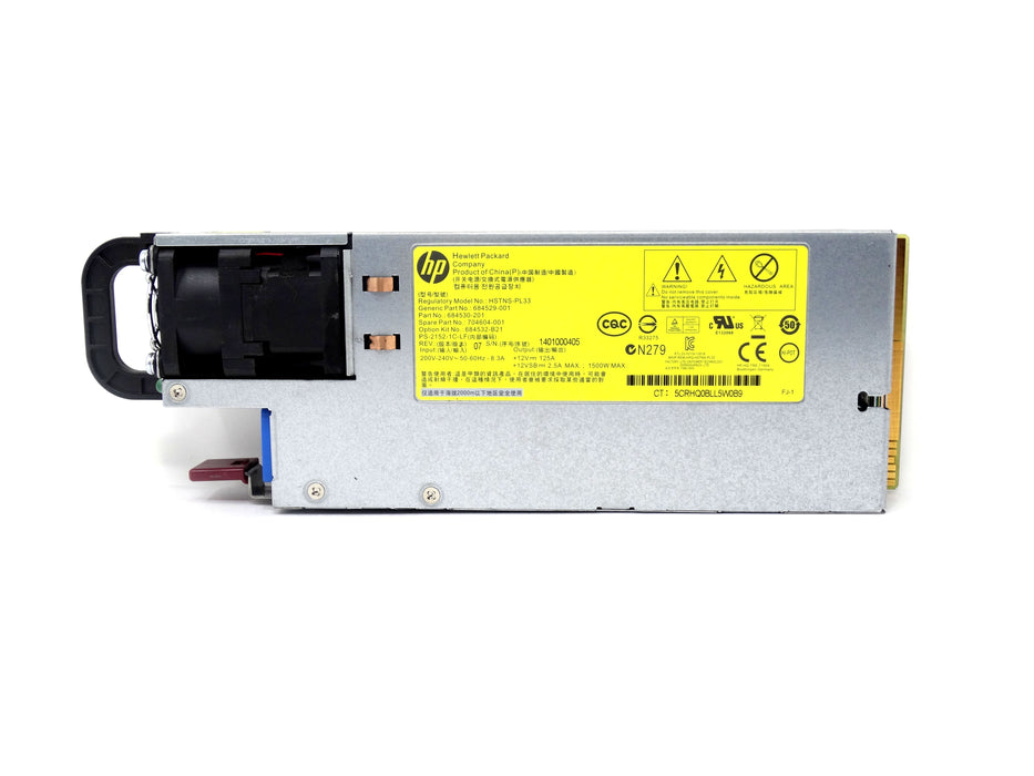 HP 1500W Platinum Plus Power Supply HSTNS-PL33 (HSTNS-PL33)