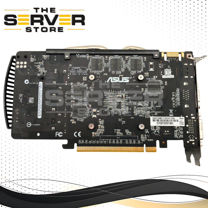 ASUS NVIDIA GeForce GTX 550 Ti 1GB GDDR5 PCIe 2.0 x16 Gaming Graphics Card. DVI, HDMI, VGA. P/N: GTX550 TI.