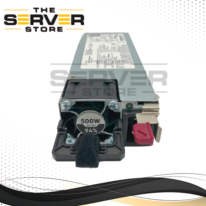 HPE 500W Platinum Flex Slot Power Supply for ProLiant Gen10 Gen11 865398-001 865408-B21 866729-001