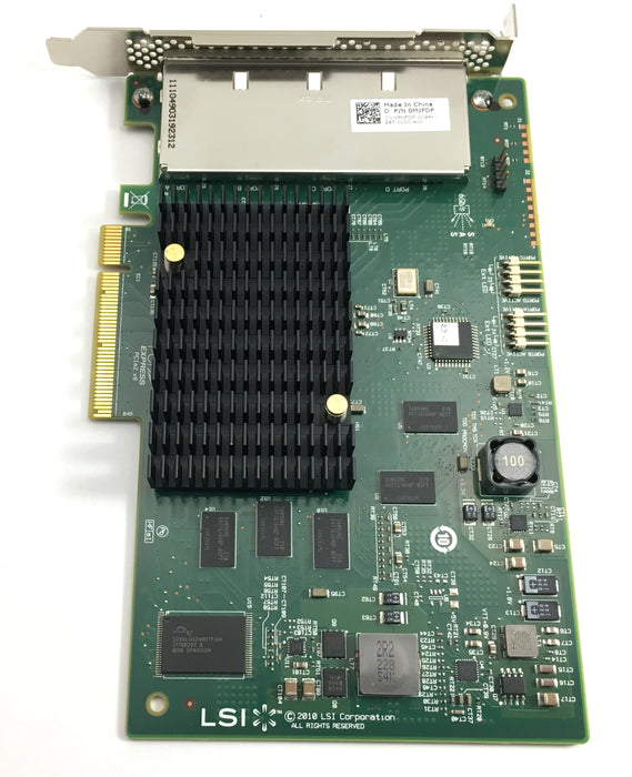 MJFDP DELL LSI SAS 9201-16E PCI-E 6GB/S SAS HOST BUS ADAPTER (MJFDP)