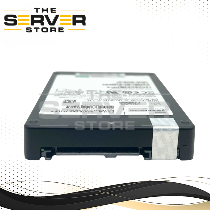 HPE 3.84TB SAS 12G RI SFF 2.5" Formatted 512B (512n) SSD Samsung PM1643 Series MZ-ILT3T80 P02435-009 P02435-009