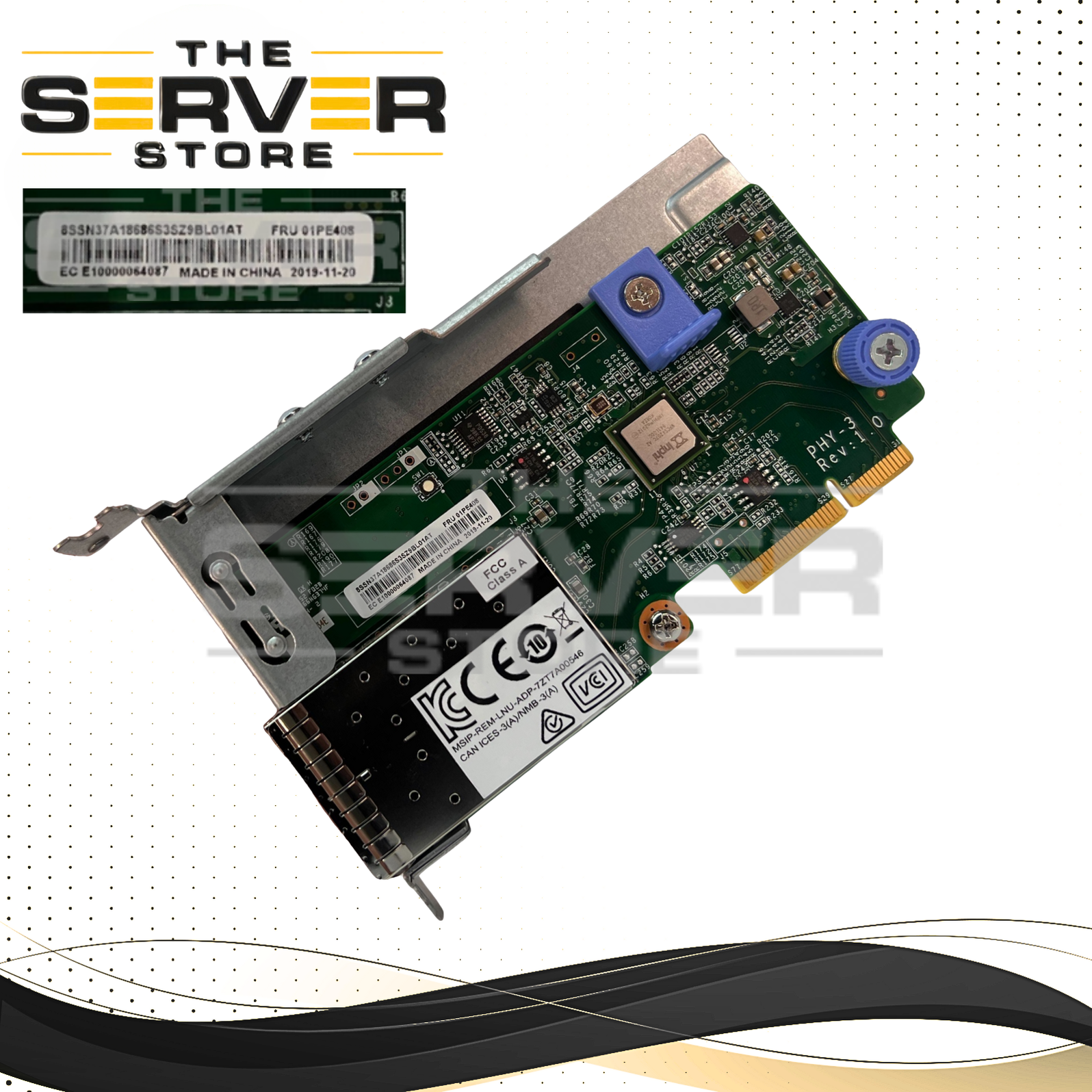 Lenovo 2 Port 10GbE SFP+ LOM Network Card 01PE408 for ThinkSystem — The ...