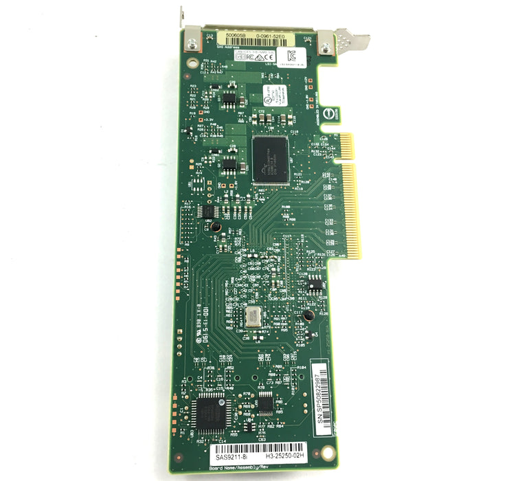 LSI SAS 9211-8I 6GB SAS/SATA PCI-E HOST BUS ADAPTER (H3-25250-02H)