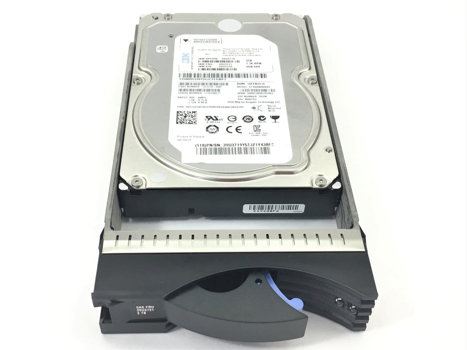 IBM 3TB 7.2K 6GB/s SAS 3.5'' HDD Hard Drive (39U3720)