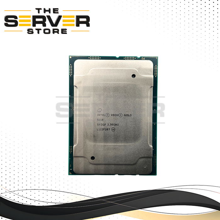 Intel Xeon Gold 5118 2.30GHz 12 Core 16.5MB 105W FCLGA3647 CPU CD8067303536100 SR3GF