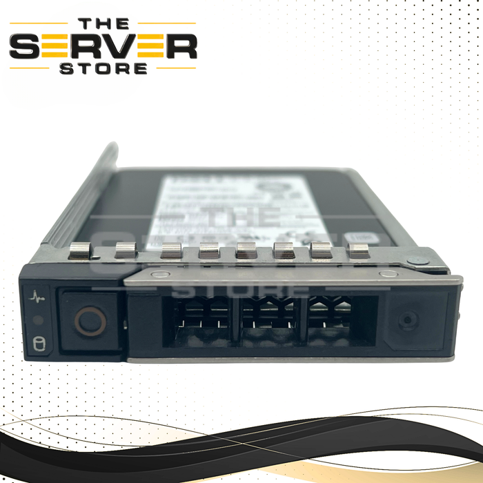 Dell 3.84TB SATA 6G MU SFF 2.5" SED SSD Micron 5300 MAX Series MTFDDAK3T8TDT 04H1RX 4H1RX (Dell PowerEdge Gen 15 Tray Included)