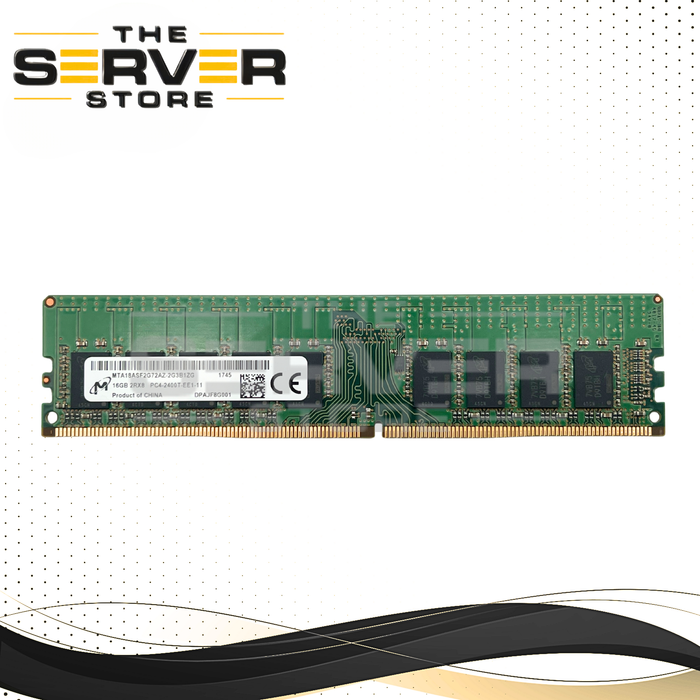 Lenovo 16GB 2Rx8 DDR4-2400T-U PC4-19200 UDIMM ECC Unbuffered Memory Micron MTA18ASF2G72AZ-2G3B1 00PH895