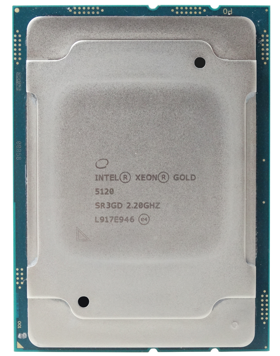 Intel Xeon Gold 5120 14-Core 2.20ghz 10.40GT/s UPI 19.25MB LGA3647 Processor (CD8067303535900)