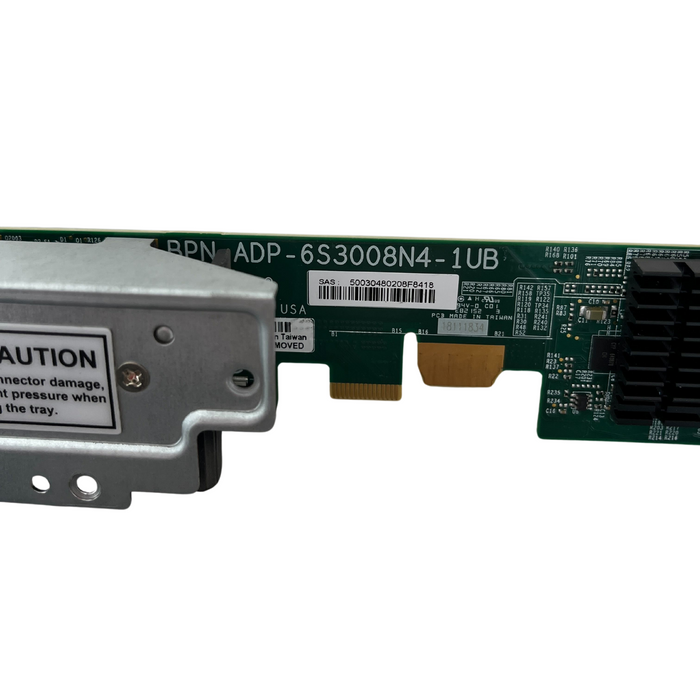 Supermicro Hot-swap 2.5" NVMe/SAS3 drive bays Backplane (BPN-ADP-6S3008N4-1UB)