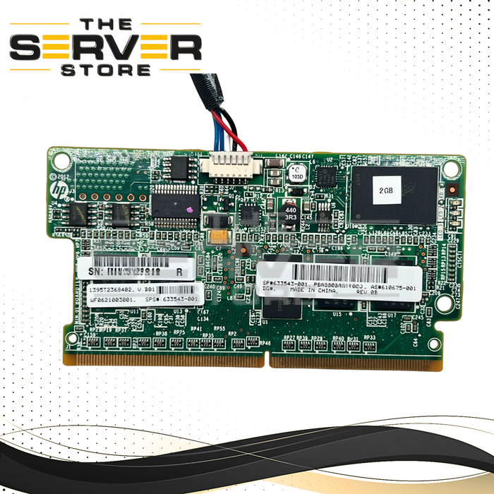 HPE 2GB Flash Backed Write Cache (FBWC) Memory Module 72-bit Wide 610675-001 633543-001