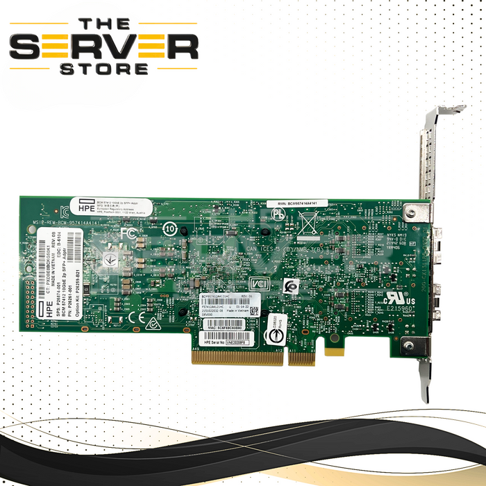 HPE BCM57412 10GBE 2PORT SFP+ Adapter Card P67621-B21 P26259-B21 P26874-001