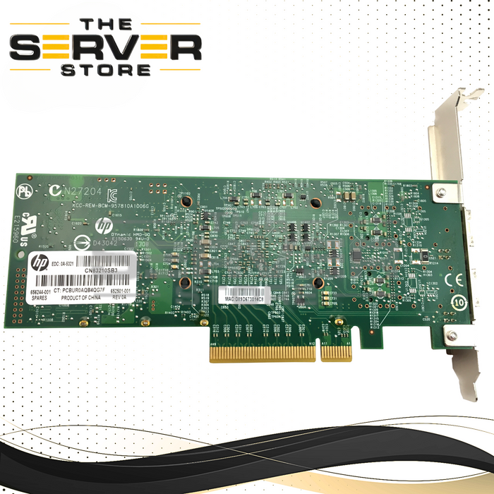 HPE Ethernet 10GB 2 Port 530SFP+ Adapter Card 652503-B21 652501-001
